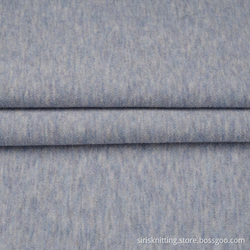 Melange Cotton Span French Terry